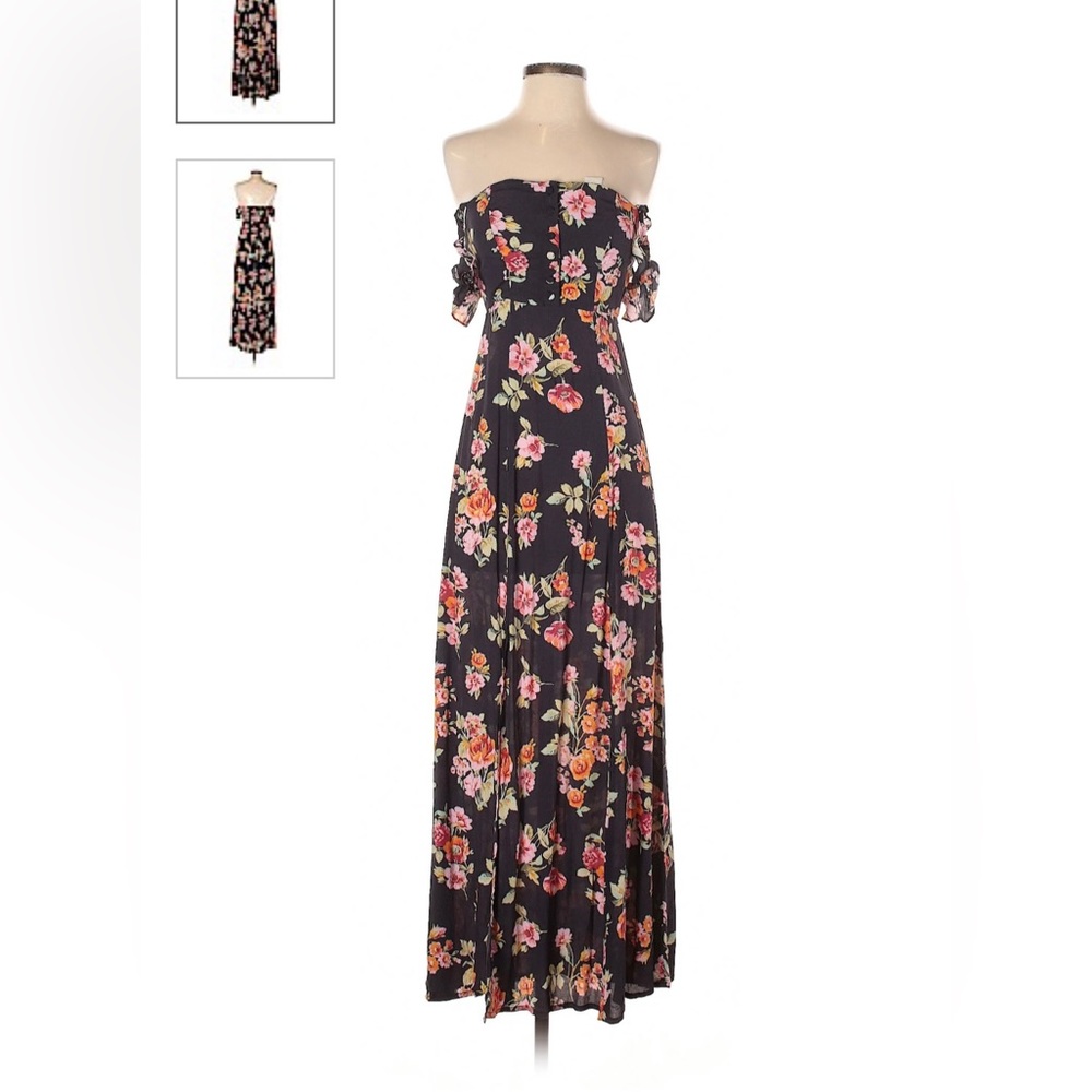 Flynn Sky Floral Maxi Dress